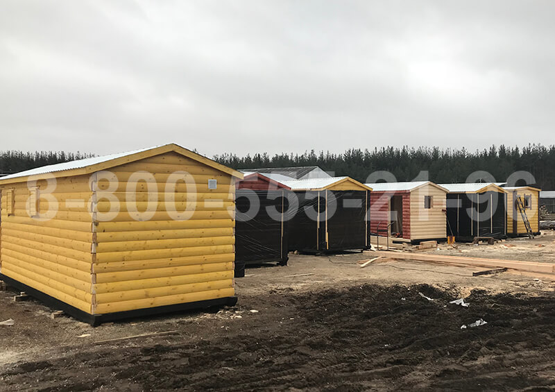 площадка для готовых бань