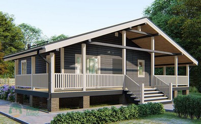 Дома из бруса