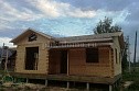 Одноэтажный дом из бруса 12 на 8 м.