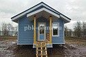 Одноэтажный каркасный дом 8 на 5м в Новгородской области д. Базарово.
