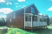 Полутораэтажный каркасный дом «Нева» 12х7,5