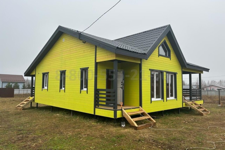 Одноэтажный каркасный дом «Нил» 11 на 8,5