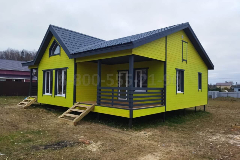 Одноэтажный каркасный дом «Нил» 11 на 8,5