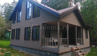 Каркасный дом 12х9 м.