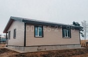 Одноэтажный каркасный дом «Витимкан» 11х11