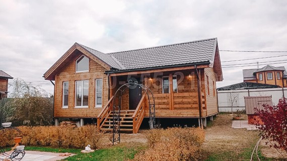 Отзыв о строительстве одноэтажного каркасного дома 10х7,25м. в Тульской области