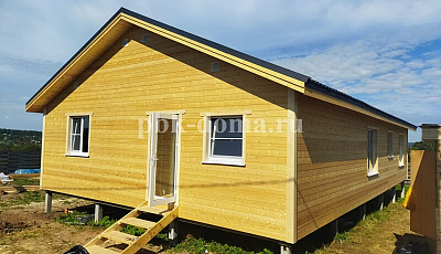 Каркасный дом 15х9м по проекту заказчика в г. Тула