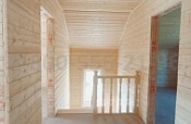 Полутораэтажный каркасный дом «Алазея» 13х8