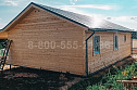 Одноэтажный каркасный дом 13,8х11м. в Тверской области.