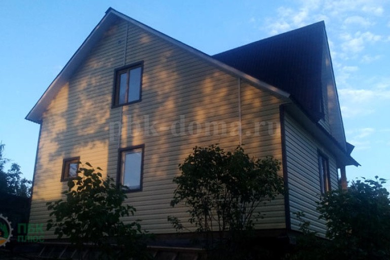 Полутораэтажный каркасный дом «Тифина» 6х8