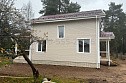 Двухэтажный каркасный дом 12х9м. в Новгородской области.