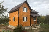Полутораэтажный каркасный дом «Вычегда» 9х7