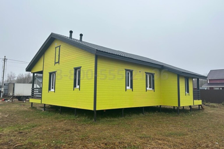 Одноэтажный каркасный дом «Нил» 11 на 8,5