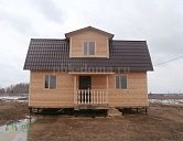 Каркасно-щитовой дом 6 на 9 м.