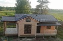 Одноэтажный дом из бруса 12 на 8 м.