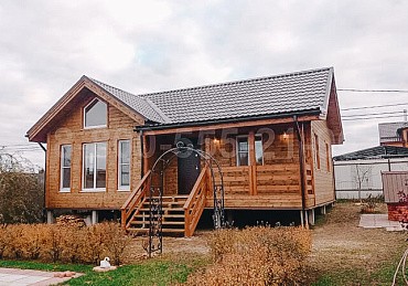 Одноэтажный каркасный дом 10х7,25м. в Тульской области.