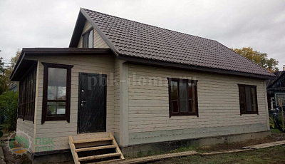 Дом из бруса 12 на 8,5 м.