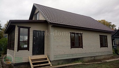 Дом из бруса 12 на 8,5 м.