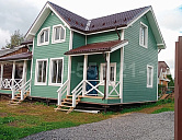 Каркасный двухэтажный дом 12х7,5м.