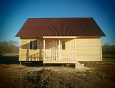 Каркасно-щитовой дом 6х9 м.