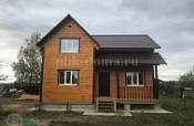Полутораэтажный каркасный дом «Вычегда» 9х7