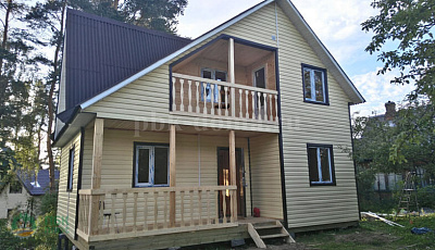 Каркасный дом 6 на 8 м.