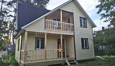 Каркасный дом 6 на 8 м.