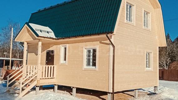 Отзыв о строительстве каркасного дома 9 на 6 м. с мансардой в Московской области