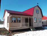 Каркасный дом 10 на 7,5 м.