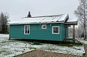 Одноэтажный каркасный дом 12х11м. в Московской области.