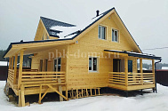 Мансардный каркасный дом «Урал» 12,5х11