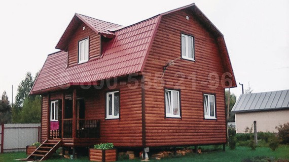 Отзыв о строительстве каркасного дома 6 на 9 м. по нашему проекту “Теблешка” в Московской области