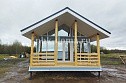 Одноэтажный каркасный дом 8 на 5м в Новгородской области д. Базарово.